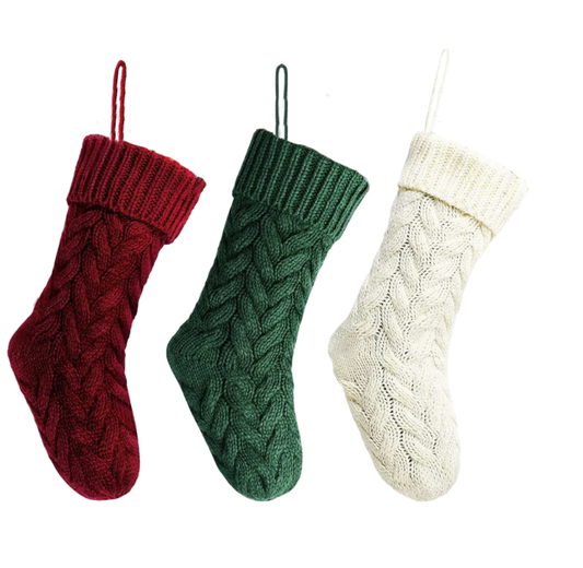 Knitted Christmas Stockings