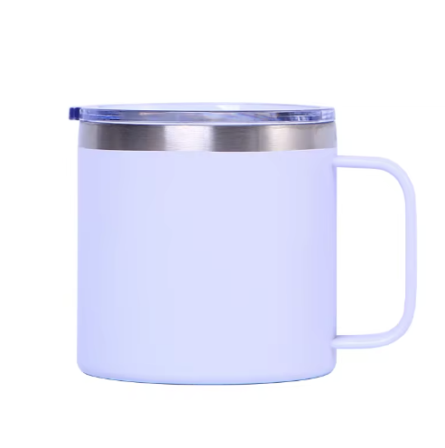 Stainless Steel Coffee Mug With Handle 14 oz - Laser Engraving Blank